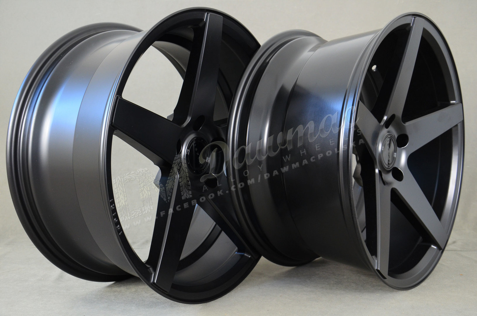 ISPIRI ISR5 19" 8,5J ET15 + 9,5J ET22 5x120 Matt Black PROMOCJA - obrazek 5