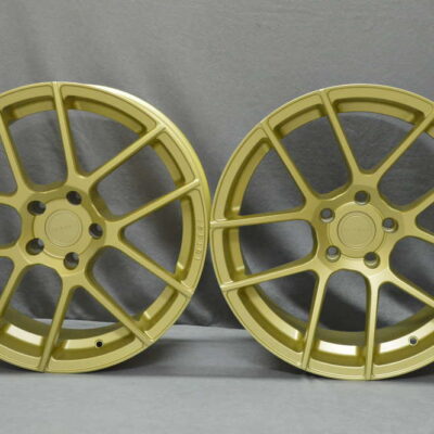 ISPIRI ISR6 19" 8,5J ET32 + 9,5J ET45 5x112 Matt Carbon Gold PROMOCJA