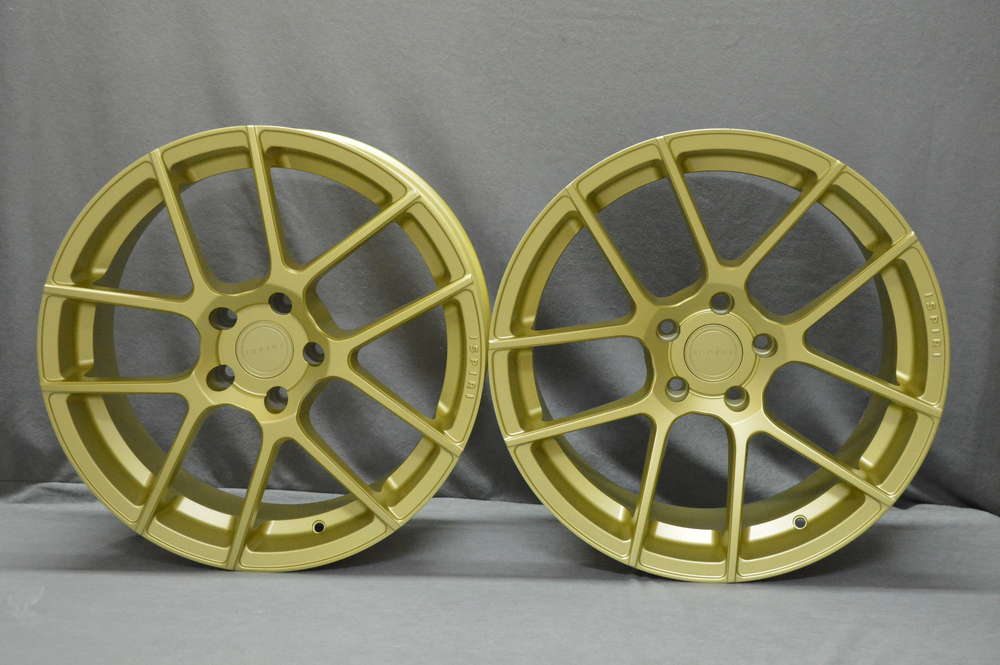 ISPIRI ISR6 19" 8,5J ET35 + 9,5J ET33 5x120 Matt Carbon Gold PROMOCJA