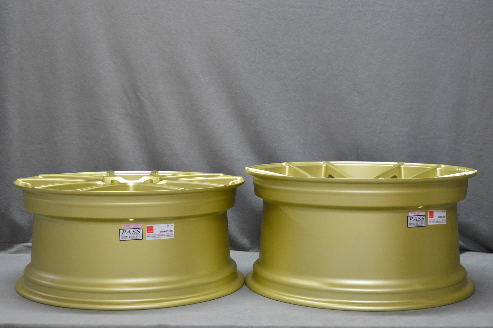 ISPIRI ISR6 19" 8,5J ET35 + 9,5J ET33 5x120 Matt Carbon Gold PROMOCJA - obrazek 11