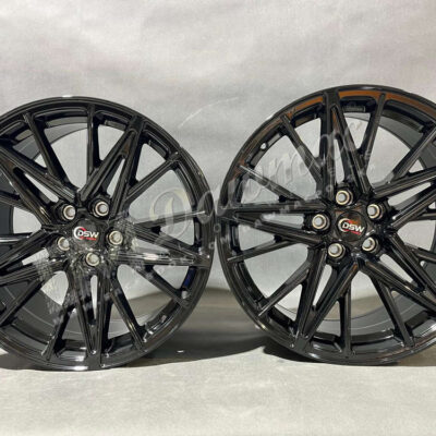 ISTA 19" 8,5J ET33 + 9,5J ET37 5x112 Black