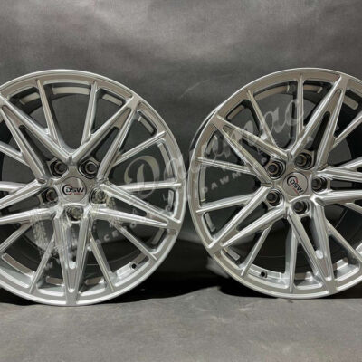 ISTA 19" 8,5J ET33 + 9,5J ET37 5x120 Silver
