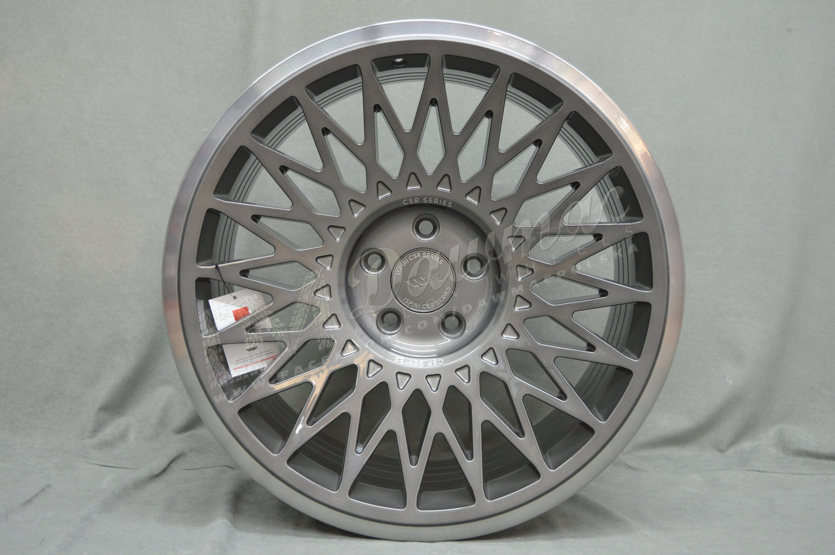 Ispiri CSR-FF4 18" 8,5J ET35 5x100 Carbon Grey Brushed - obrazek 2