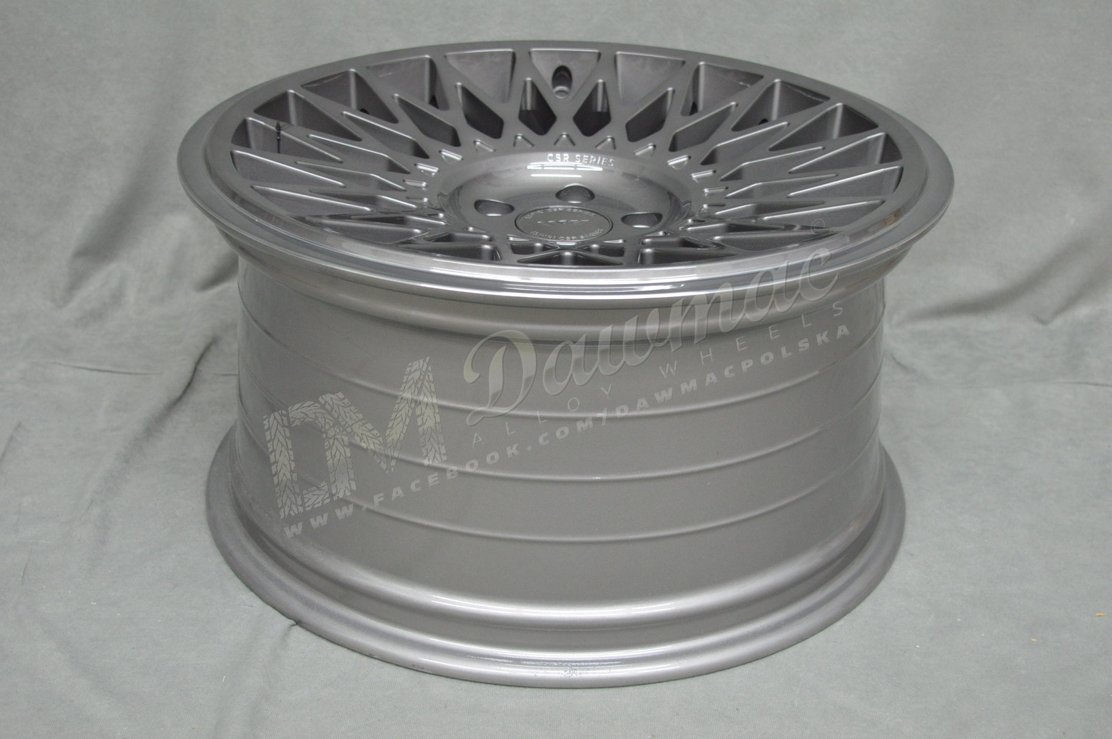 Ispiri CSR-FF4 18" 8,5J ET45 5x112 Carbon Grey Brushed - obrazek 6