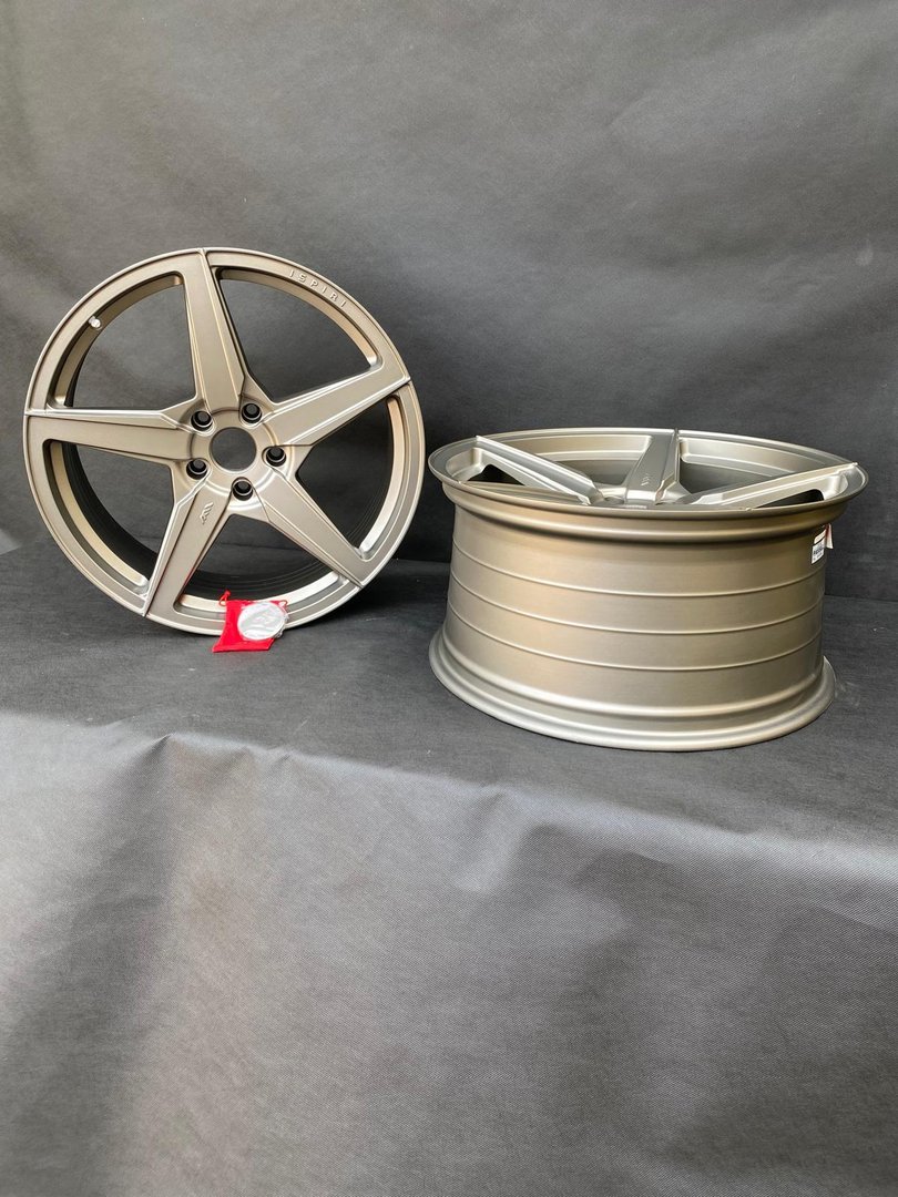 Ispiri FFR5 20" 8,5J ET35 5x120 + 20" 10J ET45 5x120 Matt Carbon Bronze - obrazek 5