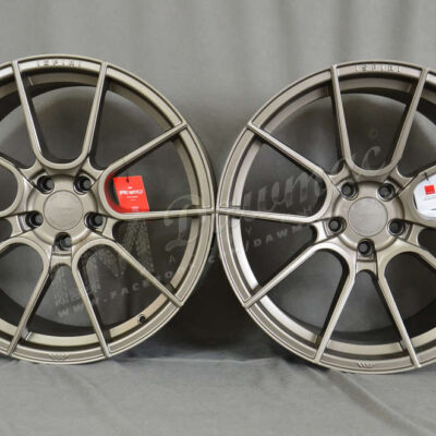 Ispiri FFR6 19" 8,5J ET42 + 9,5J ET38 5x112 Matt Carbon Bronze