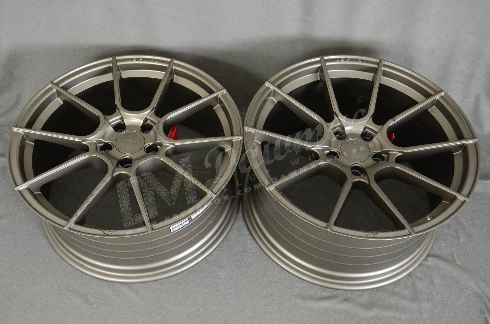 Ispiri FFR6 19" 8,5J ET42 + 9,5J ET38 5x112 Matt Carbon Bronze - obrazek 6