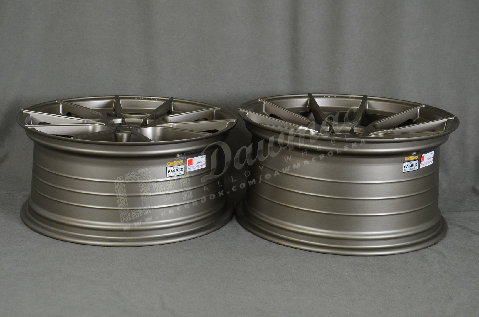 Ispiri FFR6 19" 8,5J ET42 + 9,5J ET38 5x112 Matt Carbon Bronze - obrazek 8