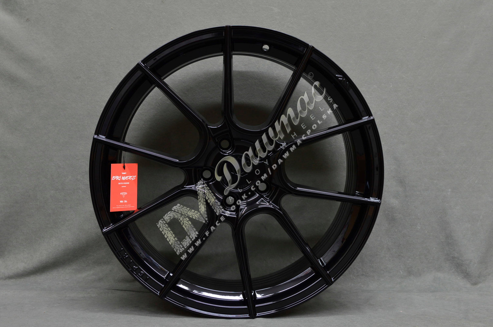 Ispiri FFR6 19" 8,5J ET45 5x112 Corsa Black - obrazek 2