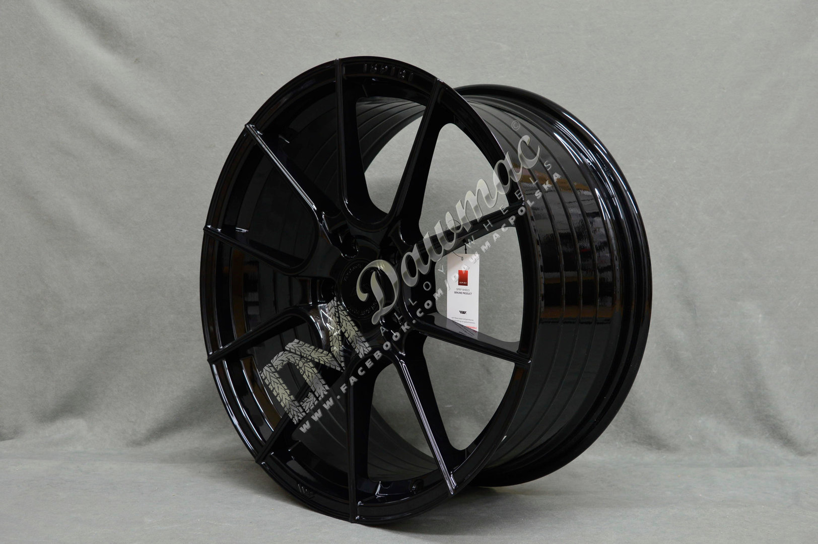 Ispiri FFR6 19" 8,5J ET45 5x112 Corsa Black - obrazek 3