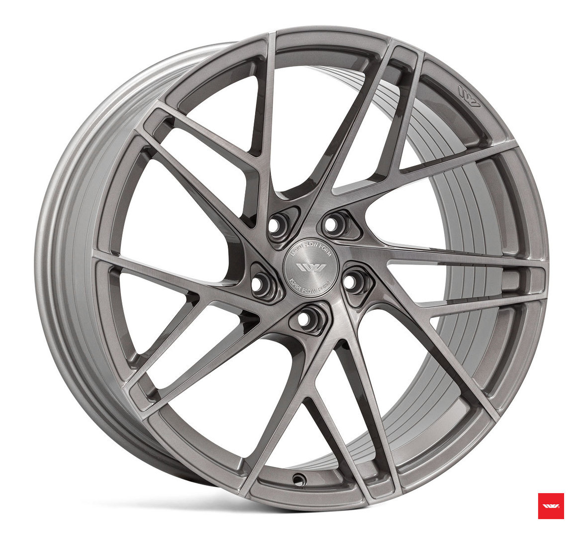 Ispiri FFRM 20" 8,5J ET45 + 10,5J ET35 5x112 Carbon Grey Brushed - obrazek 2