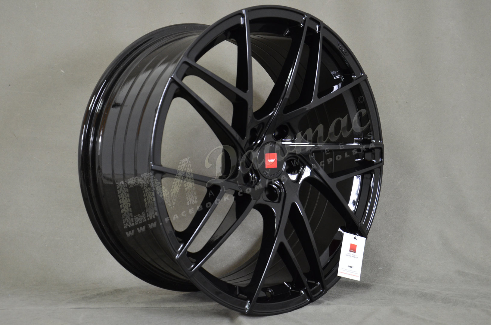Ispiri FFRM 20" 9J ET35 + 10J ET45 5x120 Corsa Black - obrazek 4