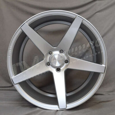 Ispiri ISR5 20" 10J ET45 5x112 Diamond Silver