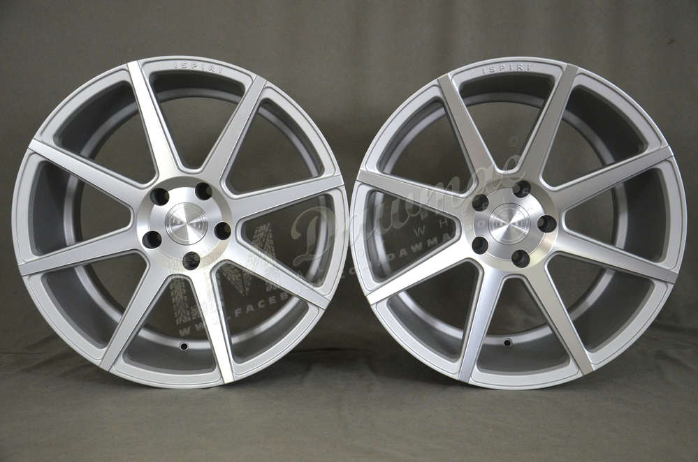 Ispiri ISR8 19" 8,5J ET15 + 9,5J ET22 5x120 FMSP