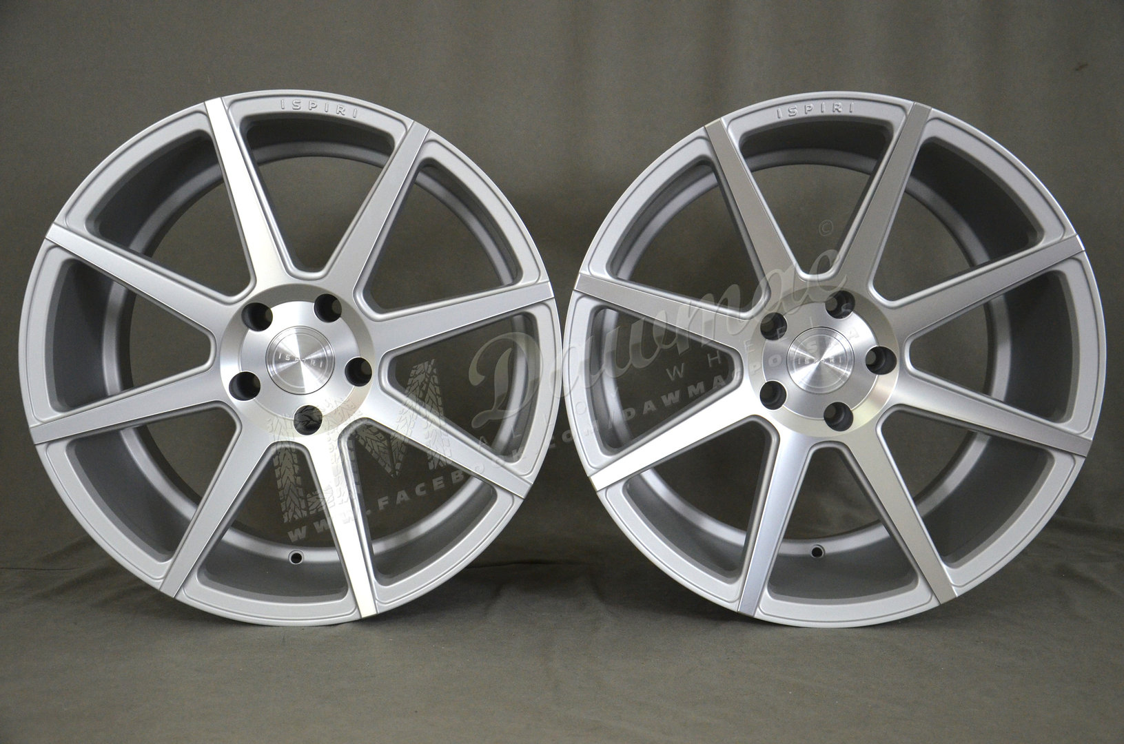 Ispiri ISR8 19" 8,5J ET15 + 9,5J ET22 5x120 FMSP - obrazek 2