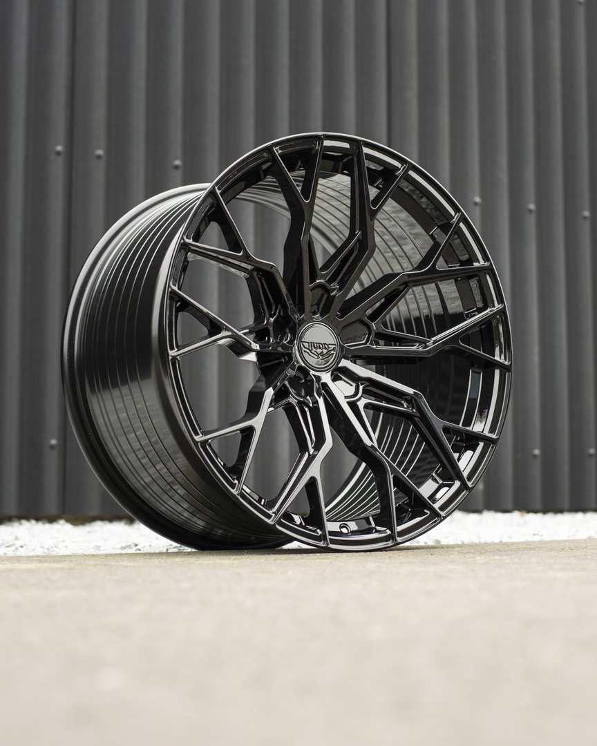 JUDD JSF1 21" 11,5J ET28-62 5x98-5x130 Gloss Black - obrazek 4