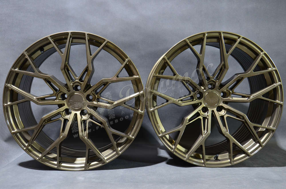 JUDD JSF1 21" 9,5J ET20-55 + 10,5J ET15-50 5x98-5x130 Gloss Bronze