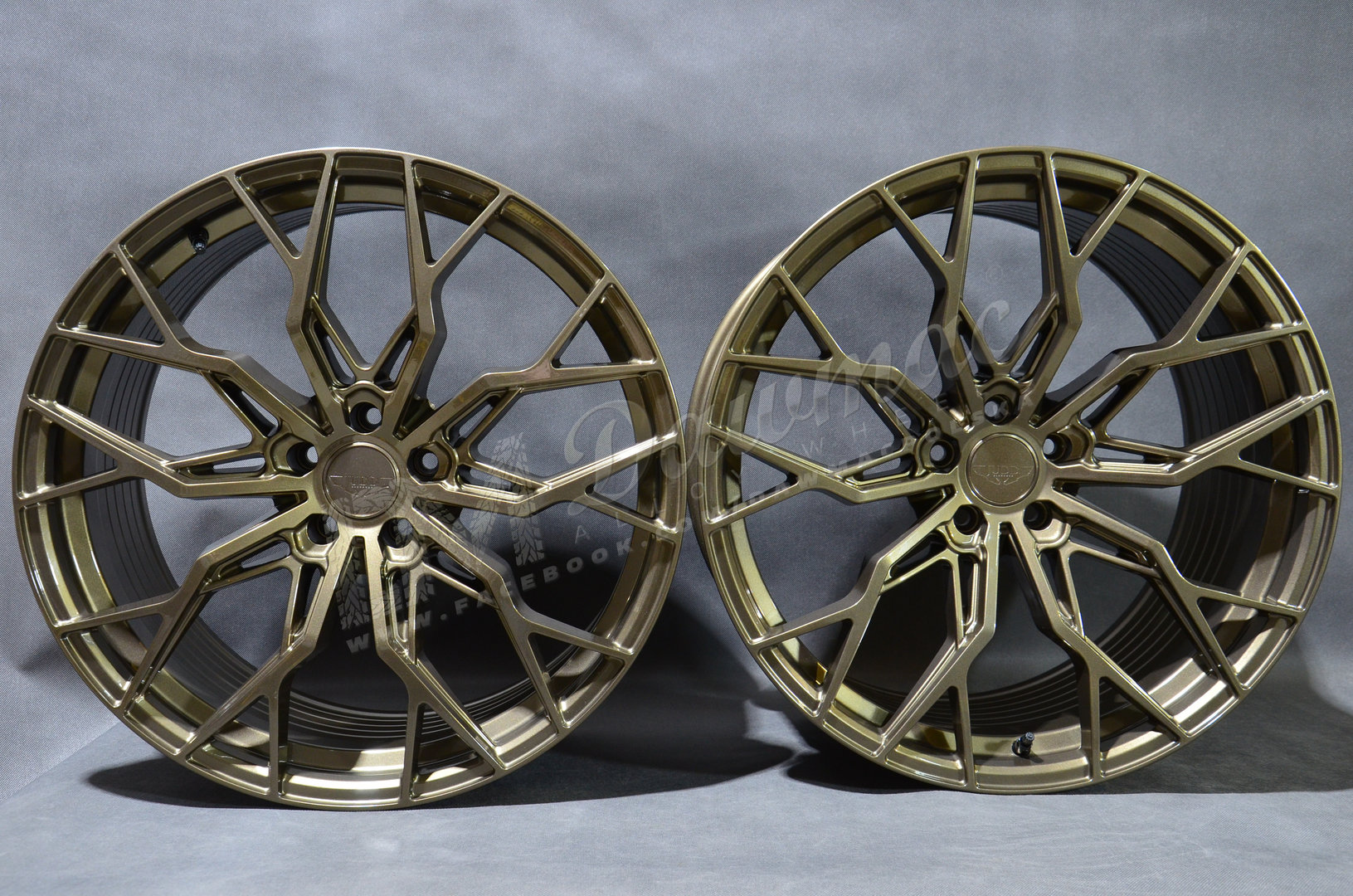 JUDD JSF1 21" 9,5J ET20-55 + 10,5J ET15-50 5x98-5x130 Gloss Bronze - obrazek 2