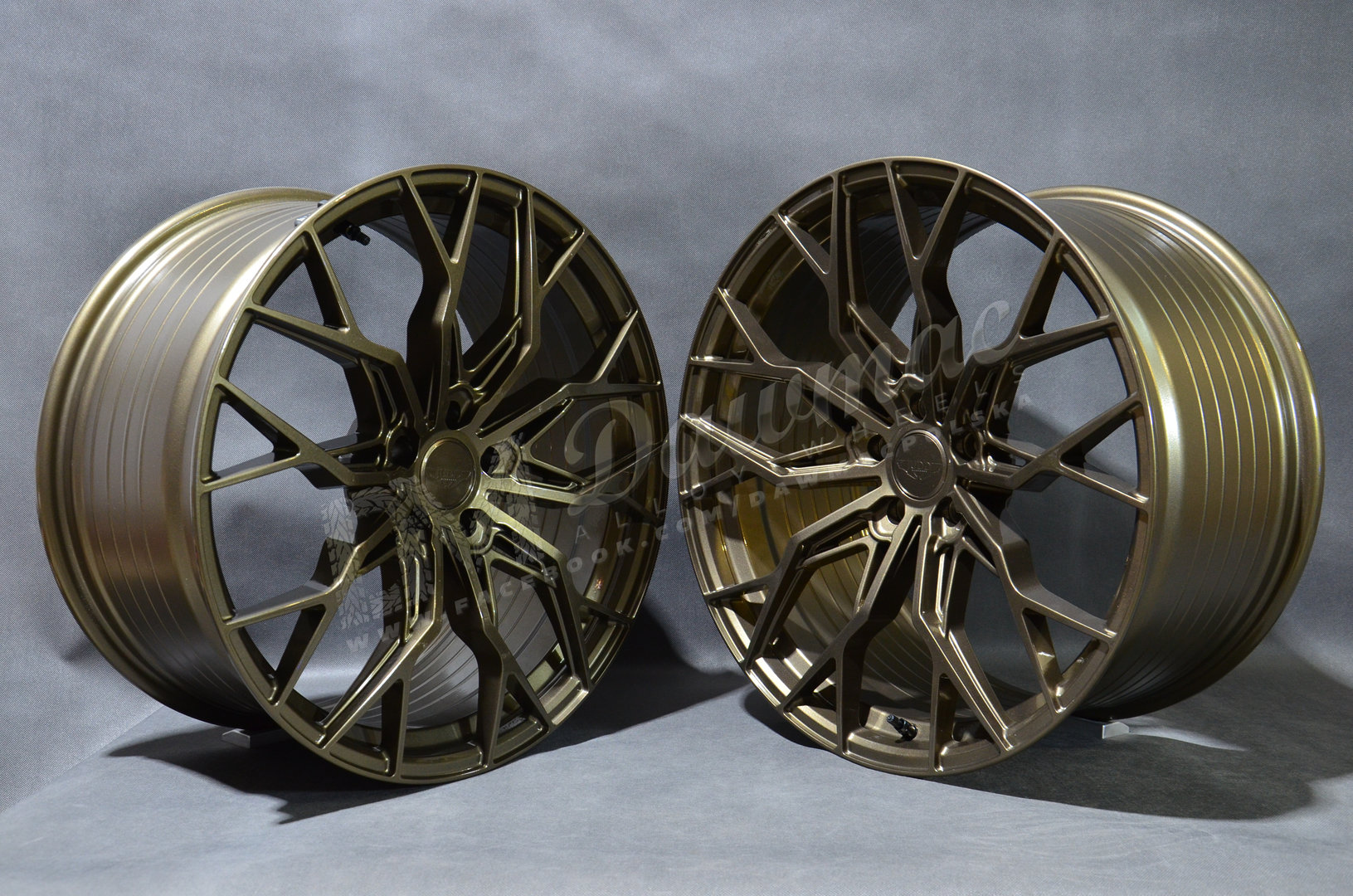 JUDD JSF1 21" 9,5J ET20-55 + 10,5J ET15-50 5x98-5x130 Gloss Bronze - obrazek 3