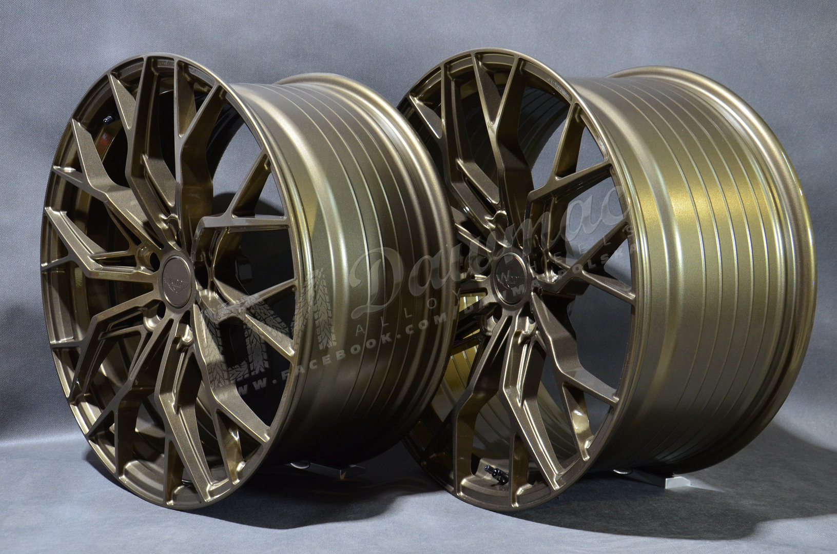 JUDD JSF1 21" 9,5J ET20-55 + 10,5J ET15-50 5x98-5x130 Gloss Bronze - obrazek 4