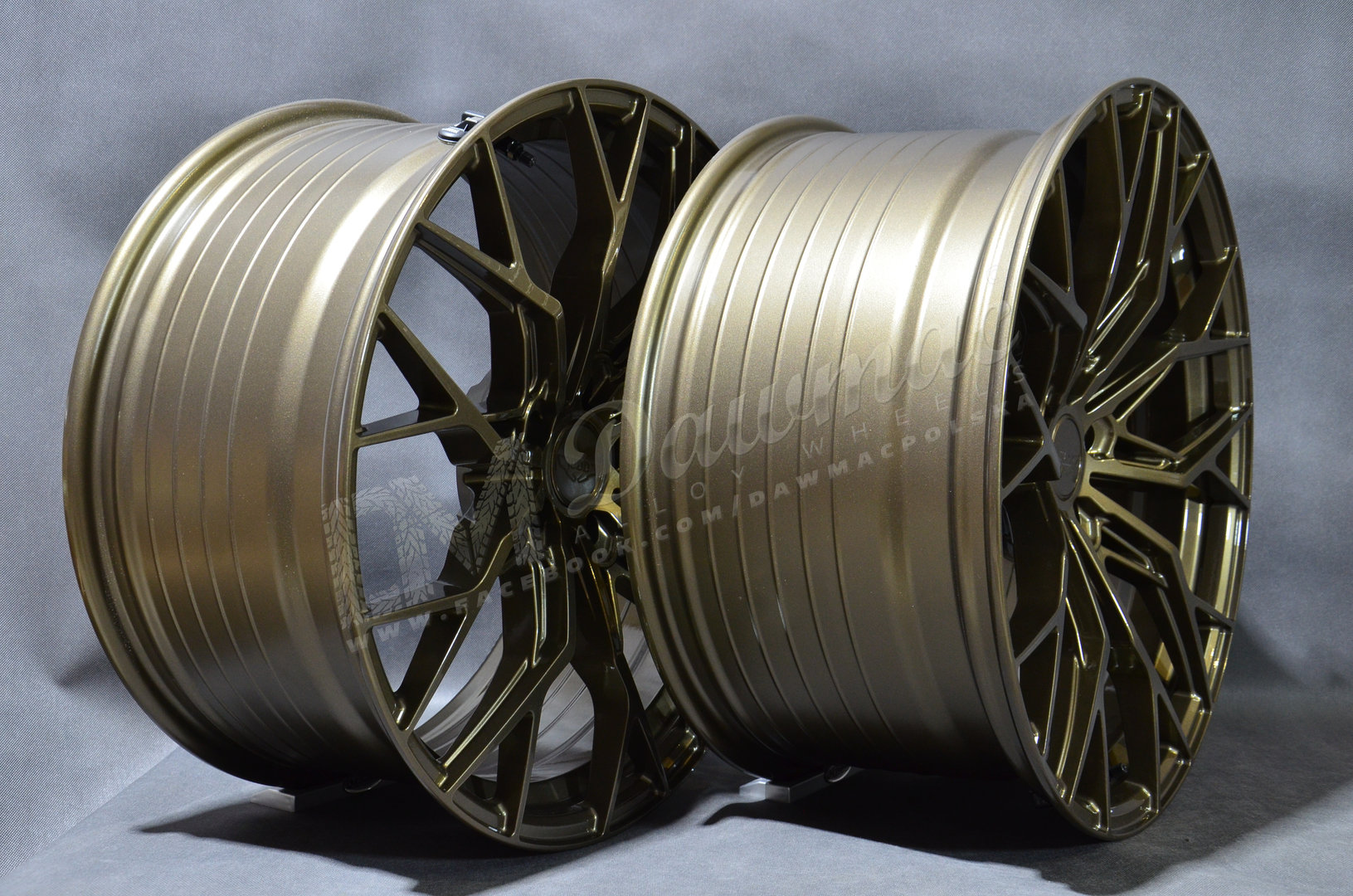 JUDD JSF1 21" 9,5J ET20-55 + 10,5J ET15-50 5x98-5x130 Gloss Bronze - obrazek 5