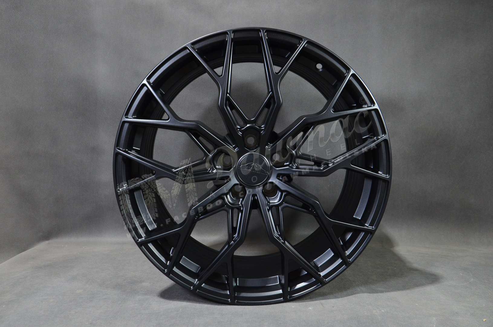 JUDD JSF1 22" 10,5J ET25-50 5x100-5x130 Satin Black - obrazek 2