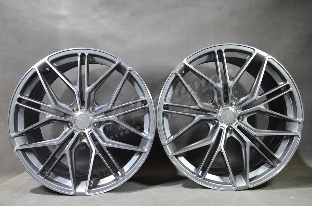 JUDD JSF7 22" 9,5J ET20-50 + 10,5J ET25-45 5x100-5x130 Titanium