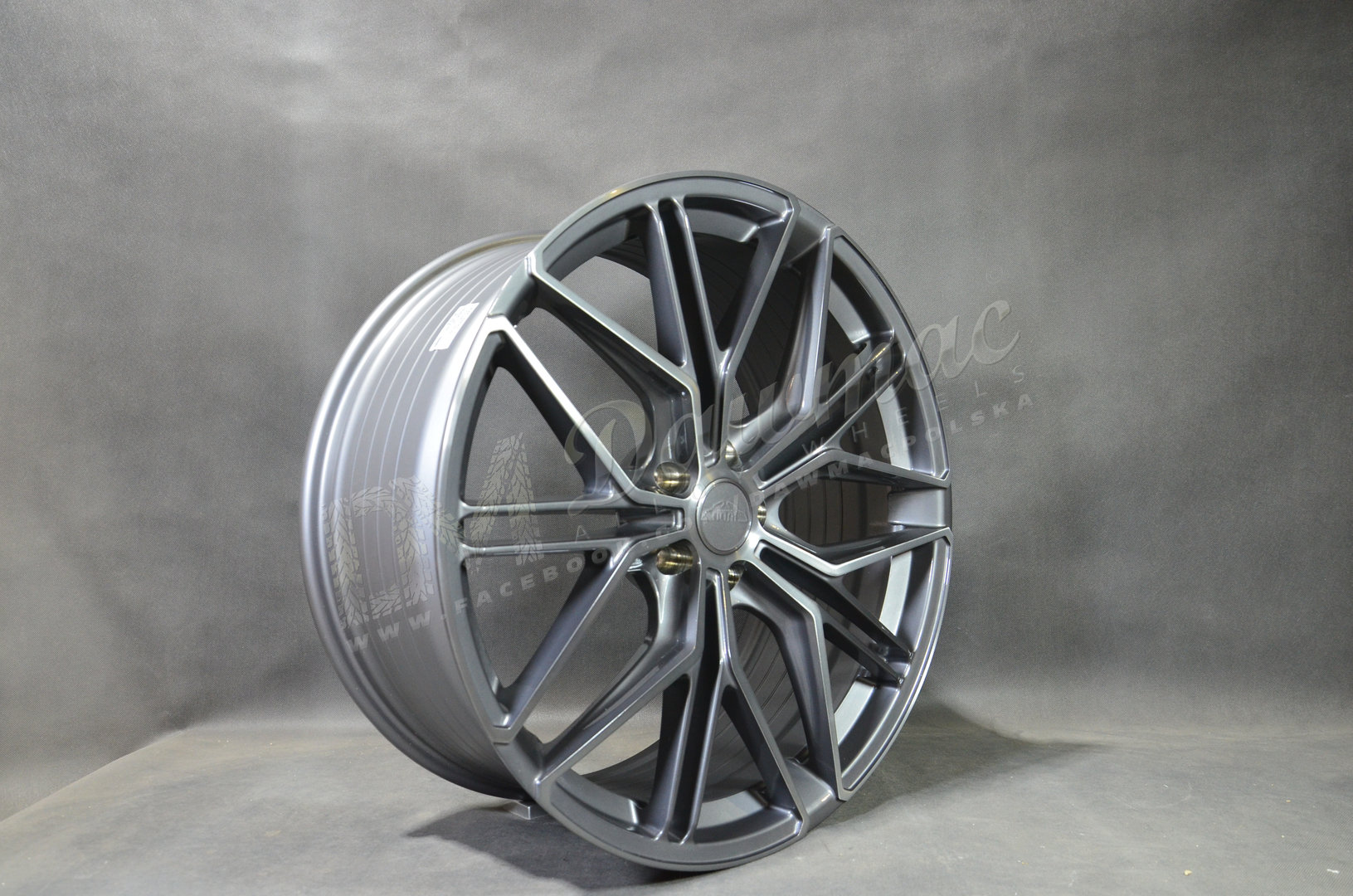 JUDD JSF7 22" 9,5J ET20-50 5x100-5x130 Titanium - obrazek 3
