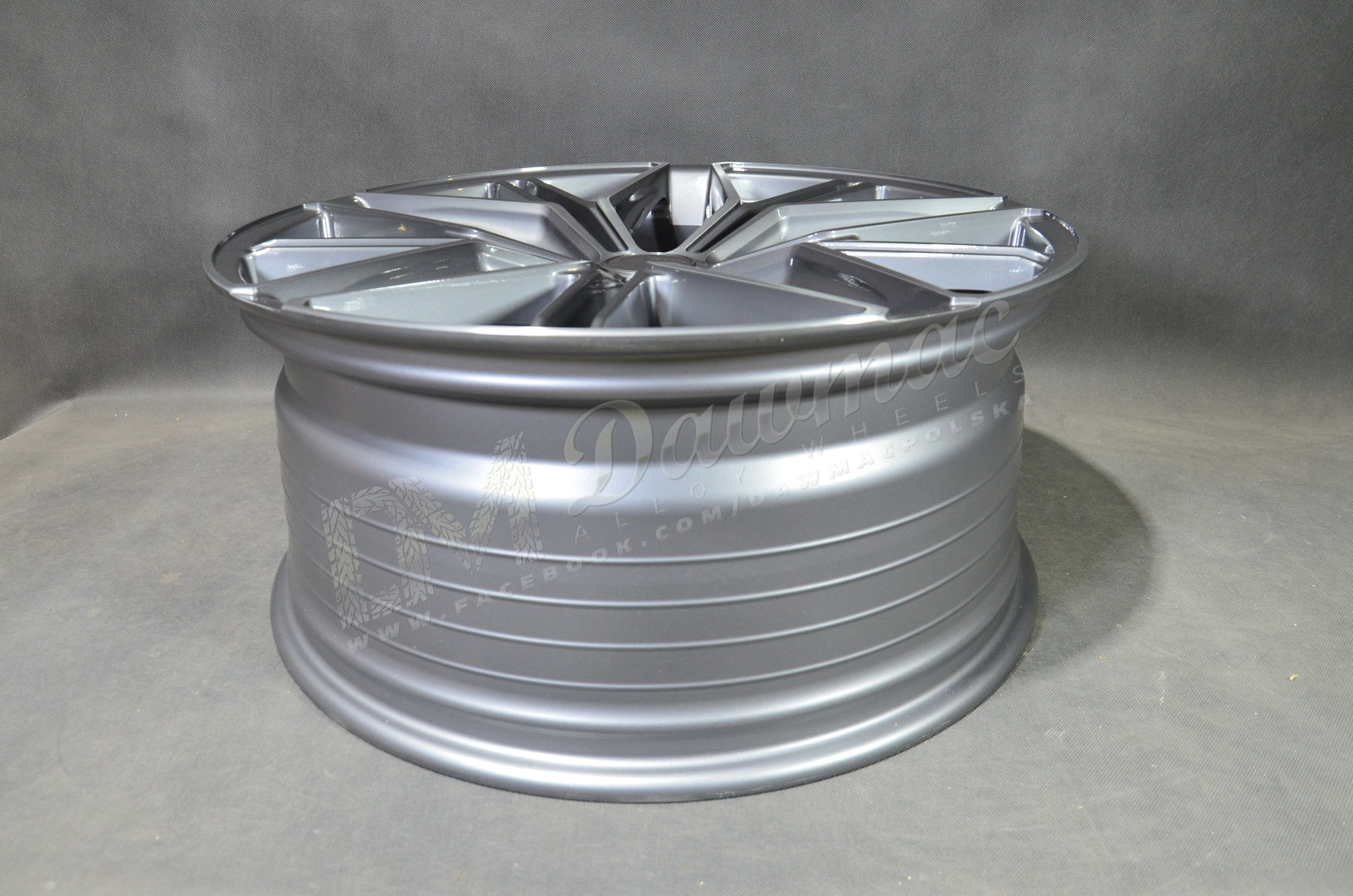 JUDD JSF7 22" 9,5J ET20-50 5x100-5x130 Titanium - obrazek 6