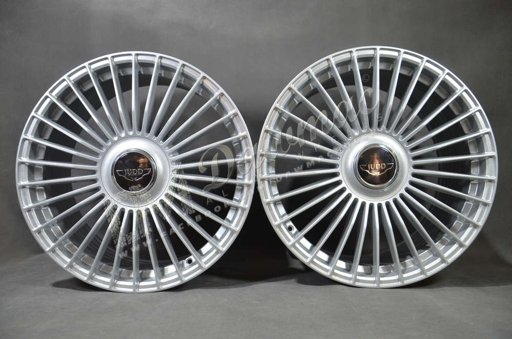 JUDD JSF9 20" 9J ET49 +10J ET43 5x108 Argent Silver