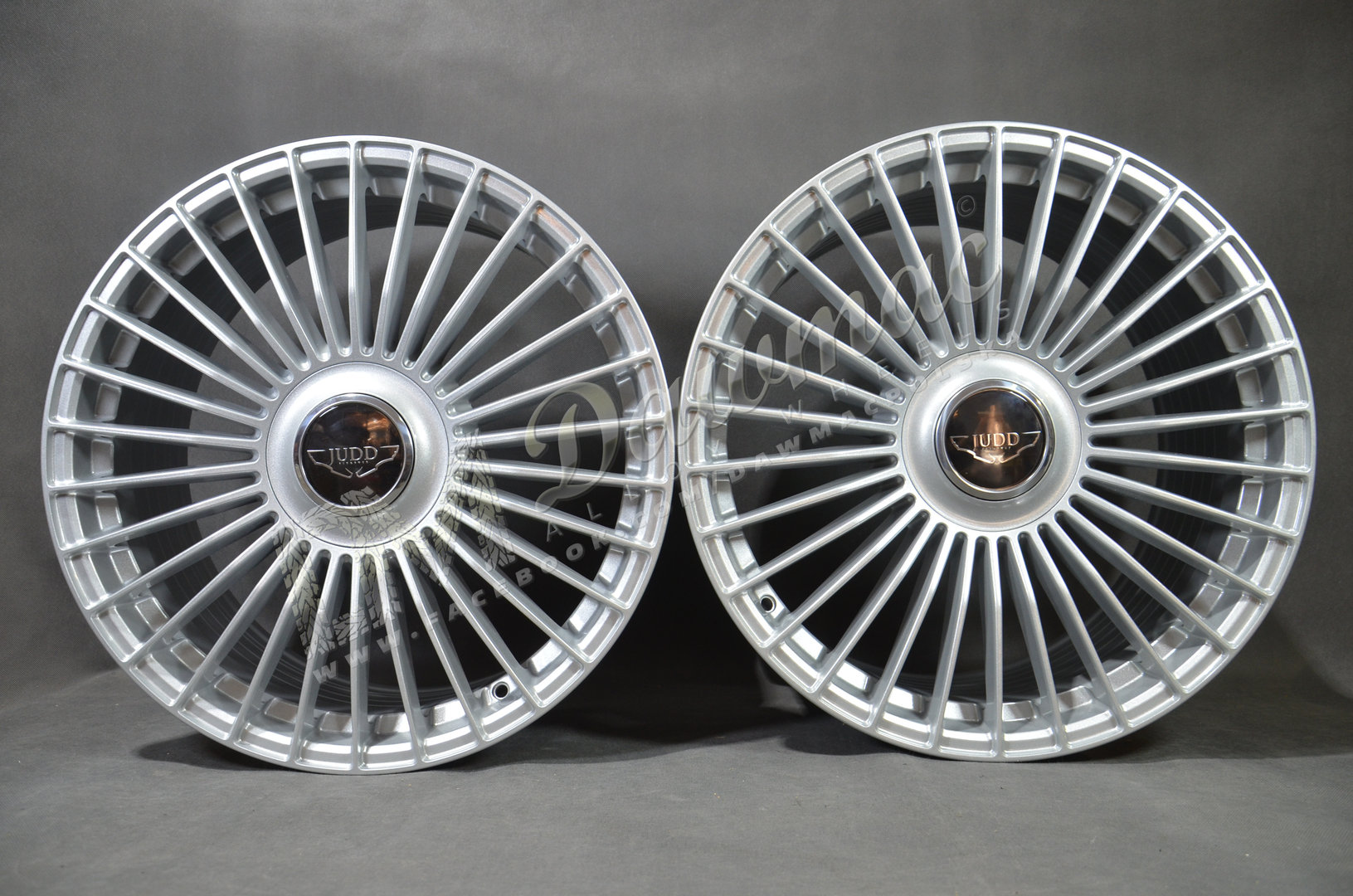 JUDD JSF9 20" 9J ET49 +10J ET43 5x108 Argent Silver - obrazek 2