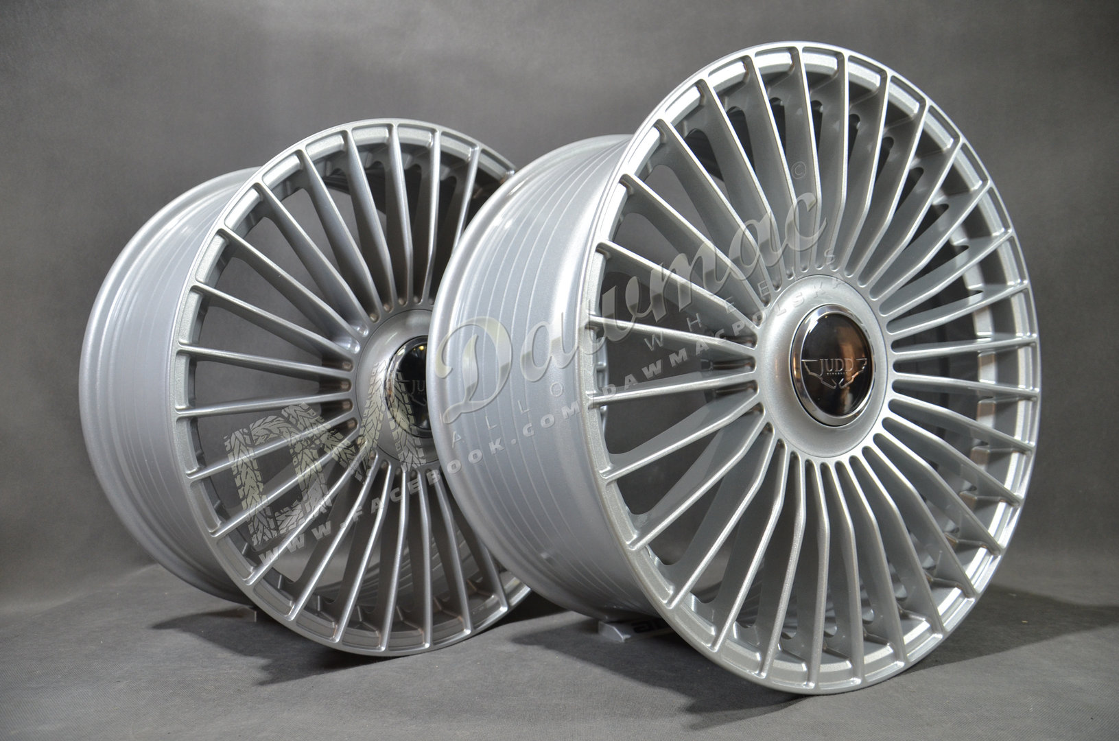 JUDD JSF9 20" 9J ET49 +10J ET43 5x108 Argent Silver - obrazek 4