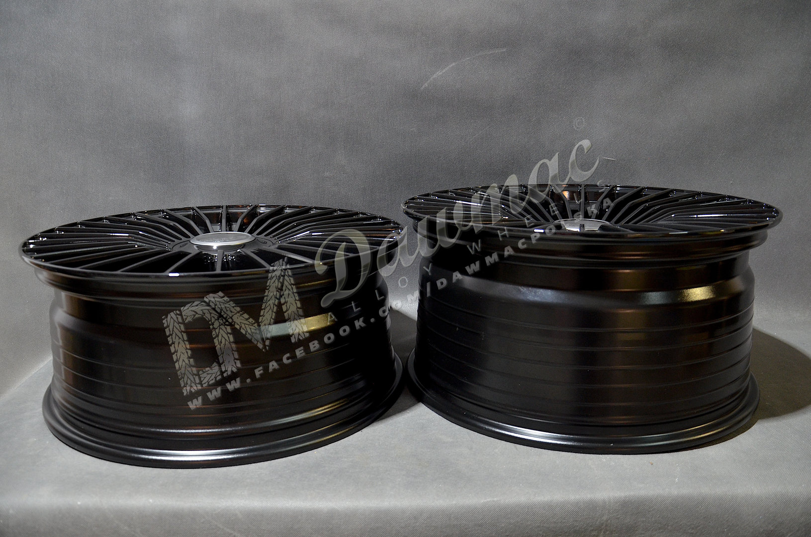 JUDD JSF9 22" 9J ET15-45 + 10,5J ET25-45 5x108-5x130 Gloss Black - obrazek 6