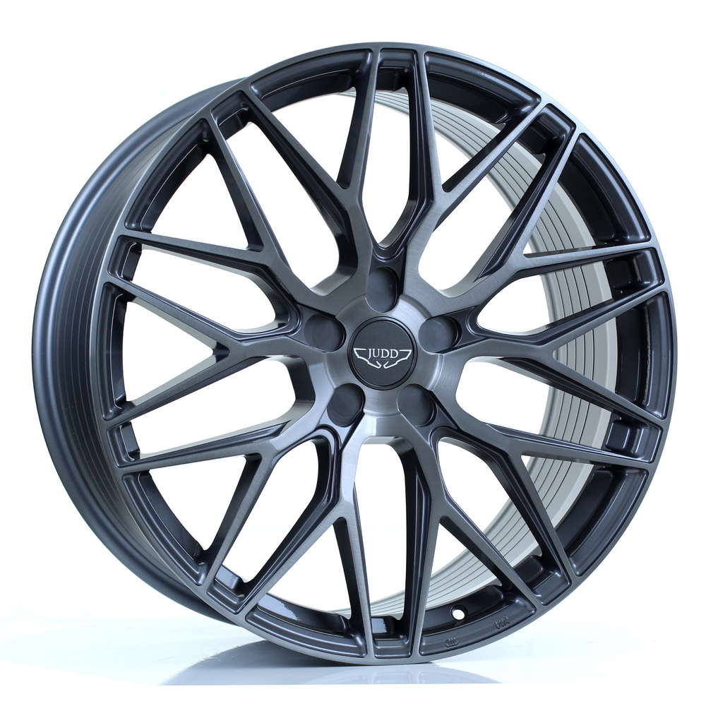 JUDD Model One 21" 9,5J ET25-50 + 10,5J ET15-45 5x100-5x130 Titanium Brushed