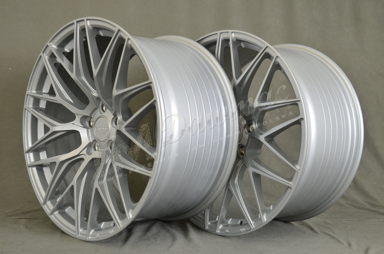 JUDD Model One 21" 9J ET18-45 + 10,5J ET15-45 5x100-5x130 Argent Silver - obrazek 5