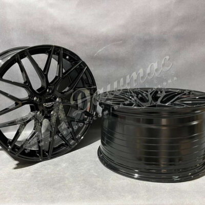 JUDD Model One 21" 9J ET18-45 + 11J ET22-55 5x108-5x130 Gloss Black