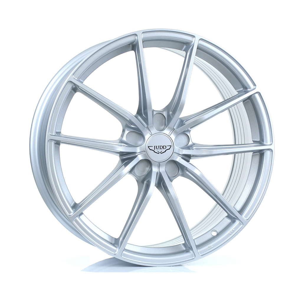 JUDD Model Three 20" 8,5J ET38-45 + 10J ET42-45 5x98-5x130 Argent Silver