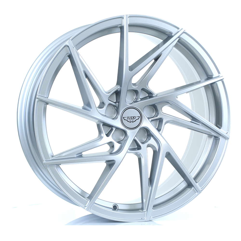 JUDD Model Two 20" 9,5J ET20-45 + 11J ET20-45 5x100-5x130 Argent Silver