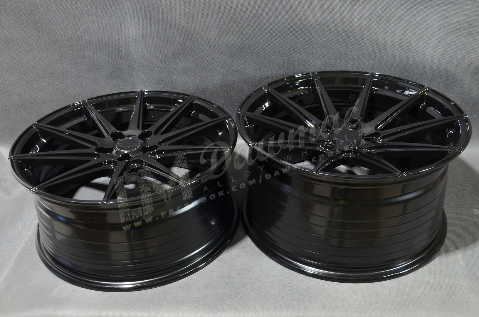 JUDD T311R 20" 9,5J ET20-45 + 10,5J ET25-ET45 5x100-5x130 Gloss Black - obrazek 6