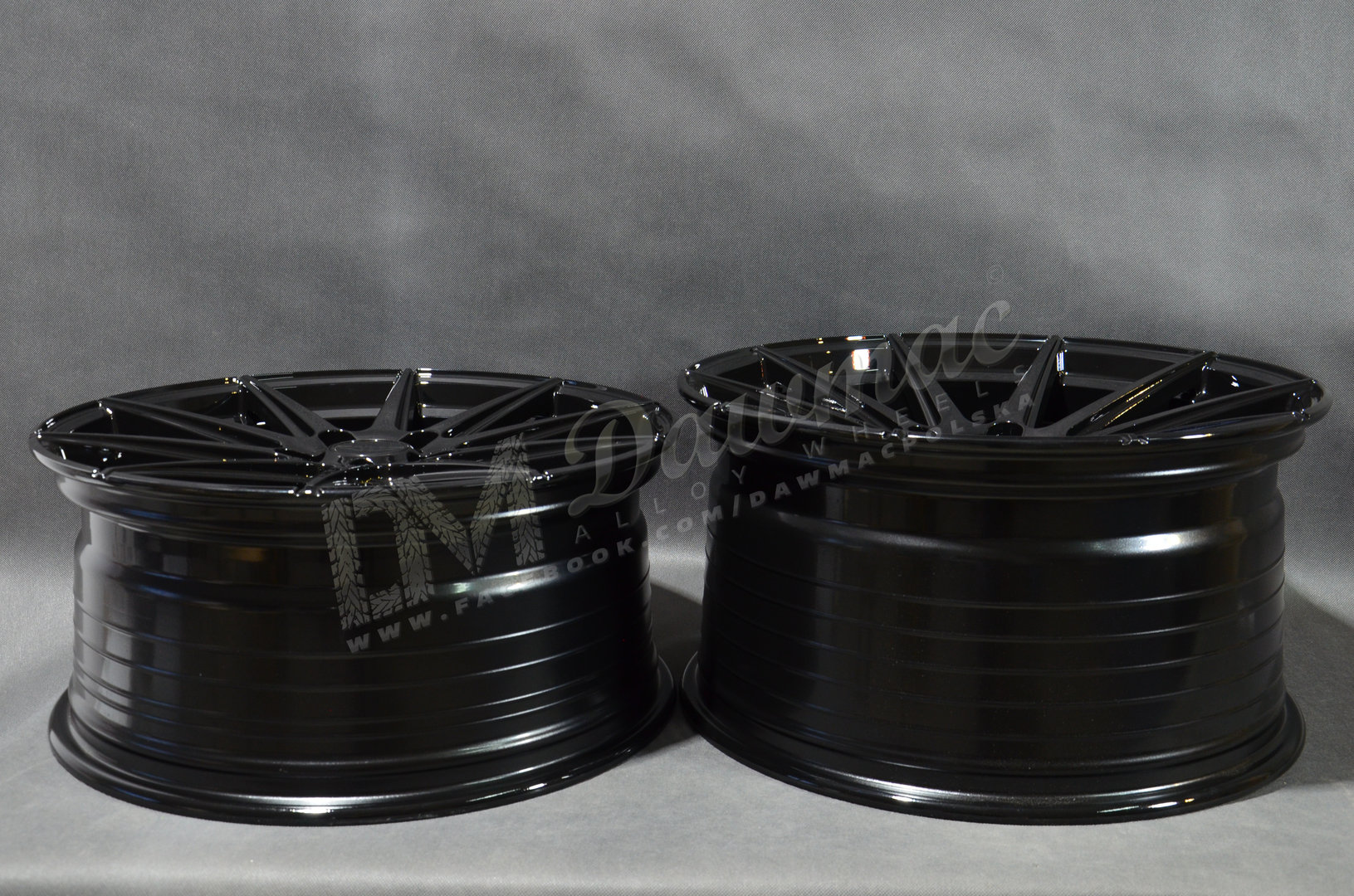 JUDD T311R 20" 9,5J ET20-45 + 10,5J ET25-ET45 5x100-5x130 Gloss Black - obrazek 7