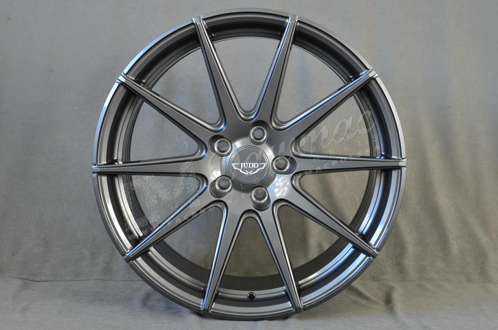 JUDD T311R 20" 9,5J ET20-45 + 10,5J ET25-ET45 5x100-5x130 Gloss Gunmetal - obrazek 2