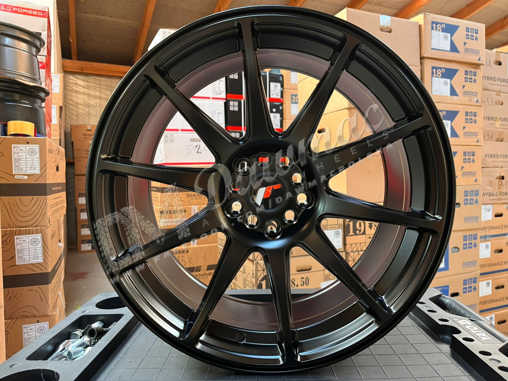 Japan Racing JR11 18" 8,5J ET35 5x100/5x108 Matt Black - obrazek 2