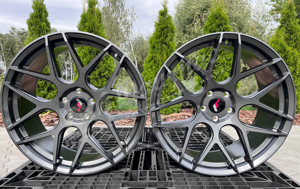Japan Racing JR18 20" 8,5J ET25 + 9,5J ET35 5x112 Hyper Gray - obrazek 2