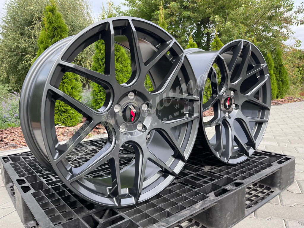 Japan Racing JR18 20" 8,5J ET25 + 9,5J ET35 5x112 Hyper Gray - obrazek 4