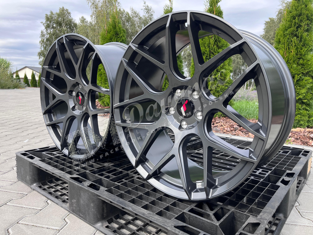 Japan Racing JR18 20" 8,5J ET25 + 9,5J ET35 5x112 Hyper Gray - obrazek 5