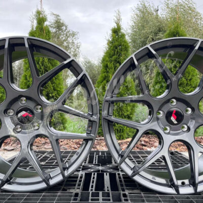 Japan Racing JR18 20" 9J ET30 + 10J ET40 5x112 Hyper Gray