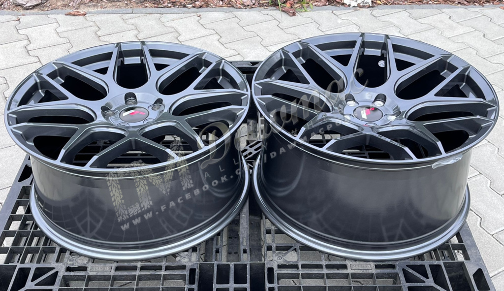 Japan Racing JR18 20" 9J ET30 + 10J ET40 5x112 Hyper Gray - obrazek 9