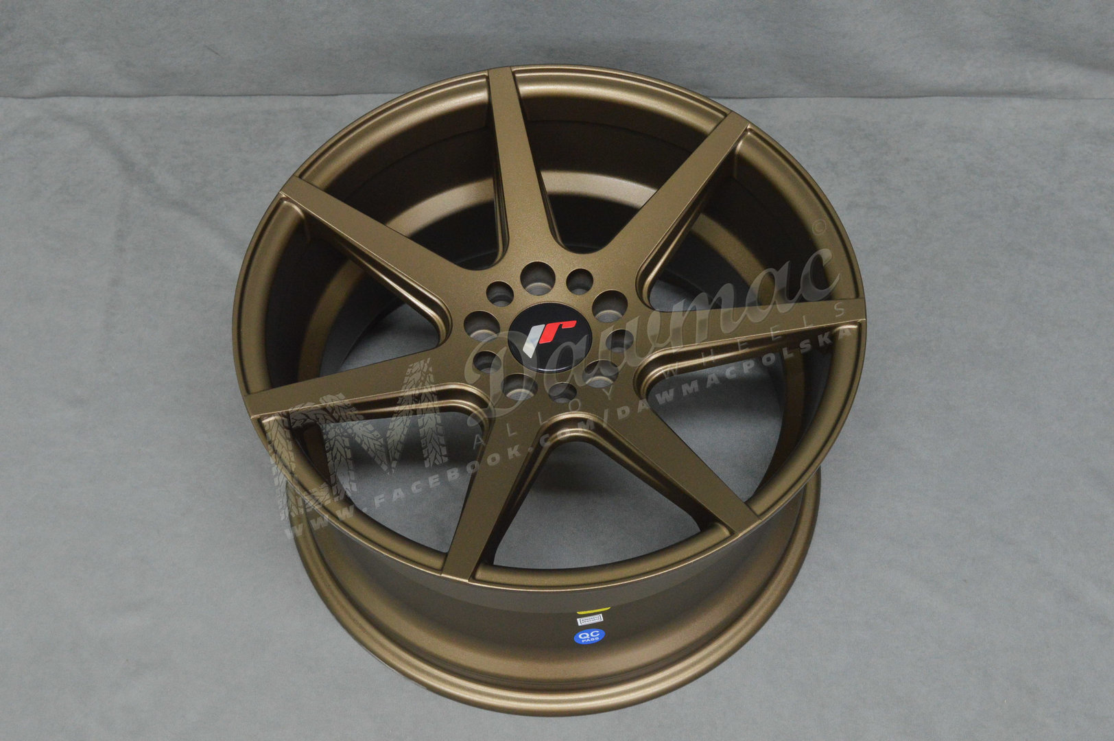 Japan Racing JR20 18" 9,5J ET40 5x112/114,3 Matt Bronze - obrazek 5