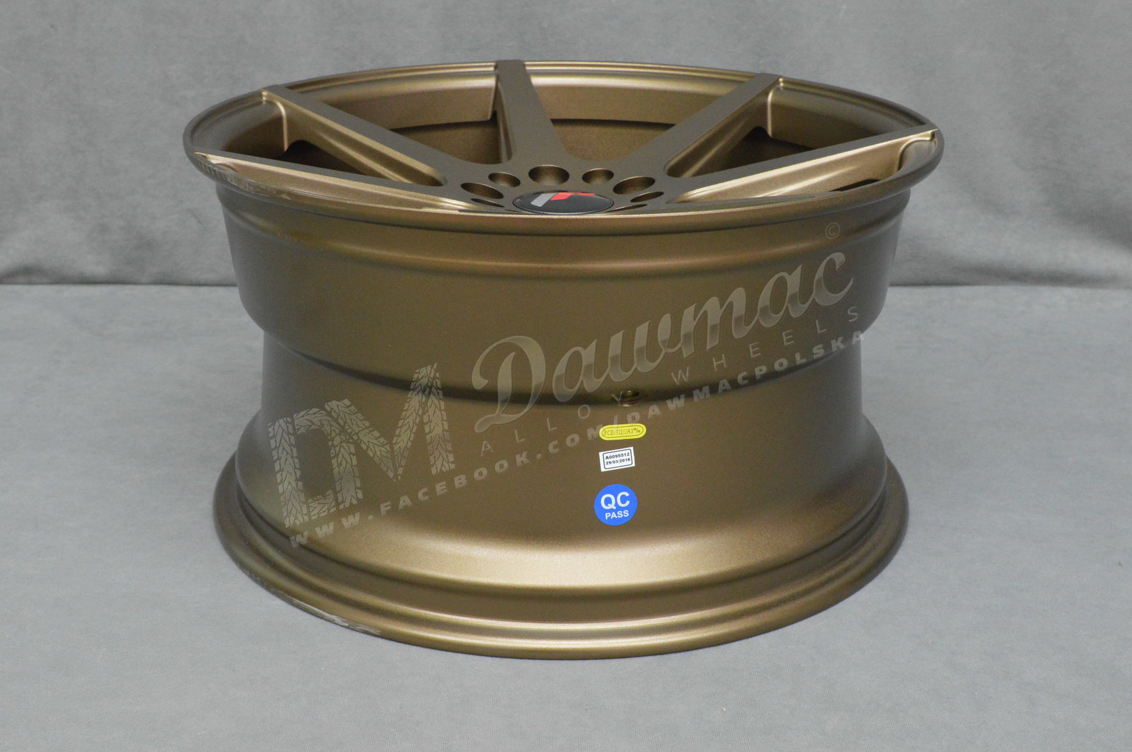 Japan Racing JR20 18" 9,5J ET40 5x112/114,3 Matt Bronze - obrazek 6