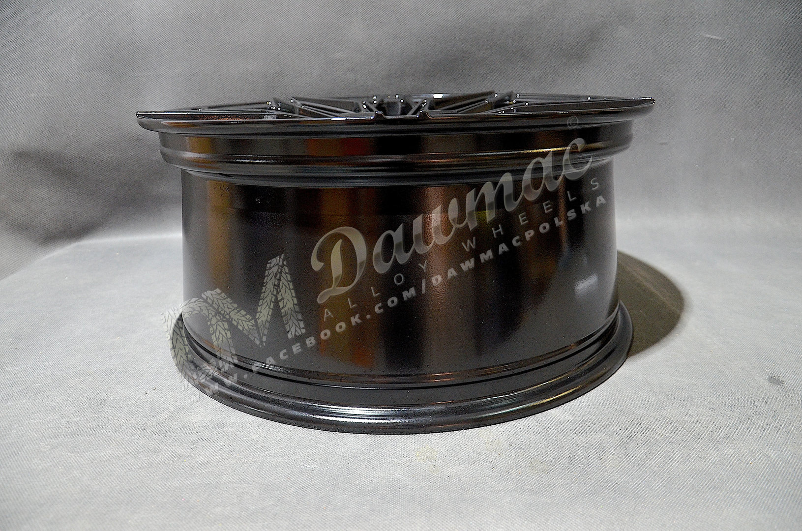 Japan Racing JR46 19" 8,5J ET45 5x112 Glossy Black - obrazek 6